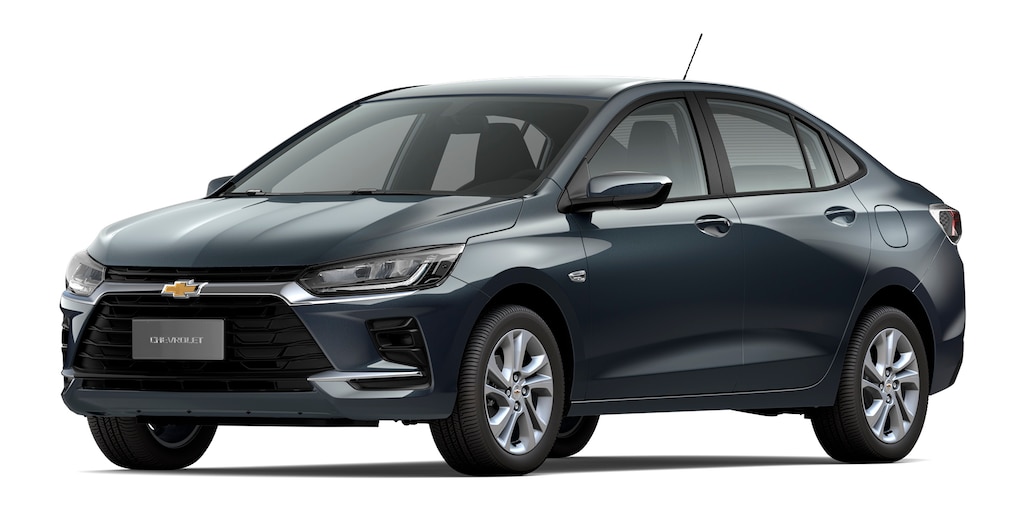 Chevrolet Onix Plus LTZ cor Cinza Drake