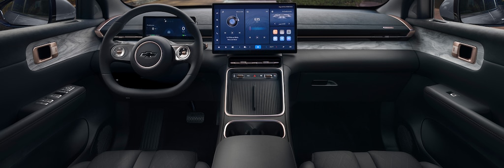 Conheça o interior da Captiva EV Chevrolet 2026