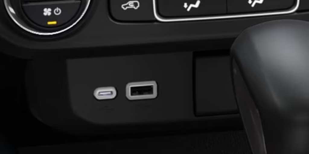 Entradas duplas frontais de USB da S10 cabine simples